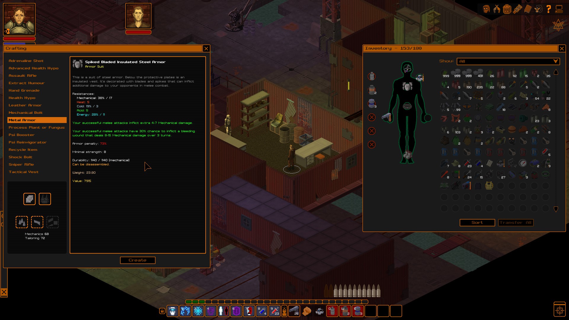 Скриншот из игры UnderRail - 42