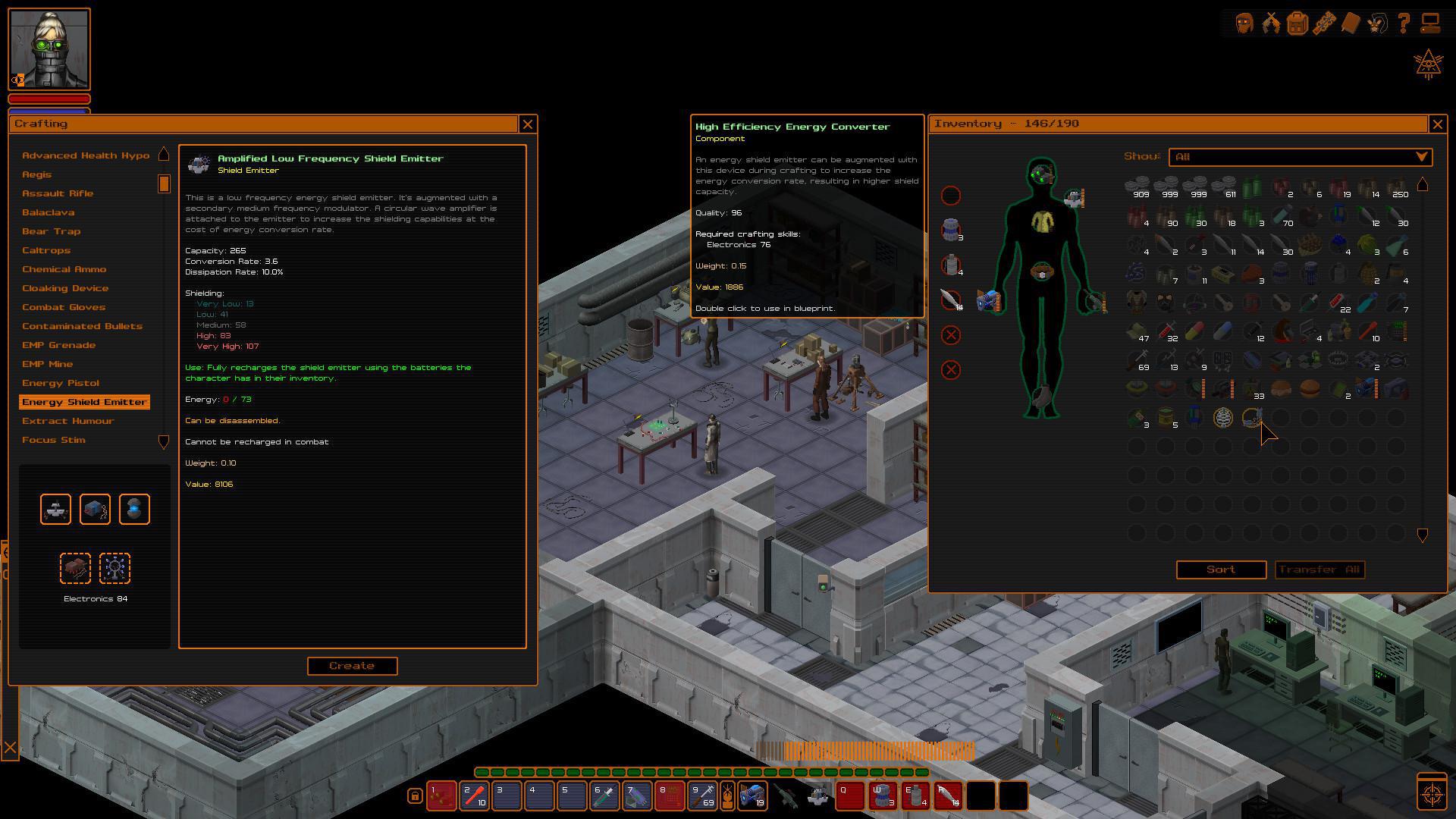 Скриншот из игры UnderRail - 85