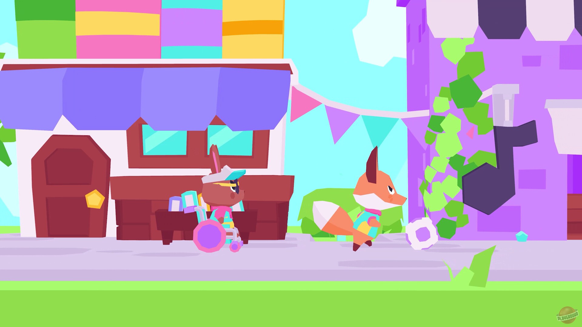 Скриншот из игры Button City Soccer Days - 5