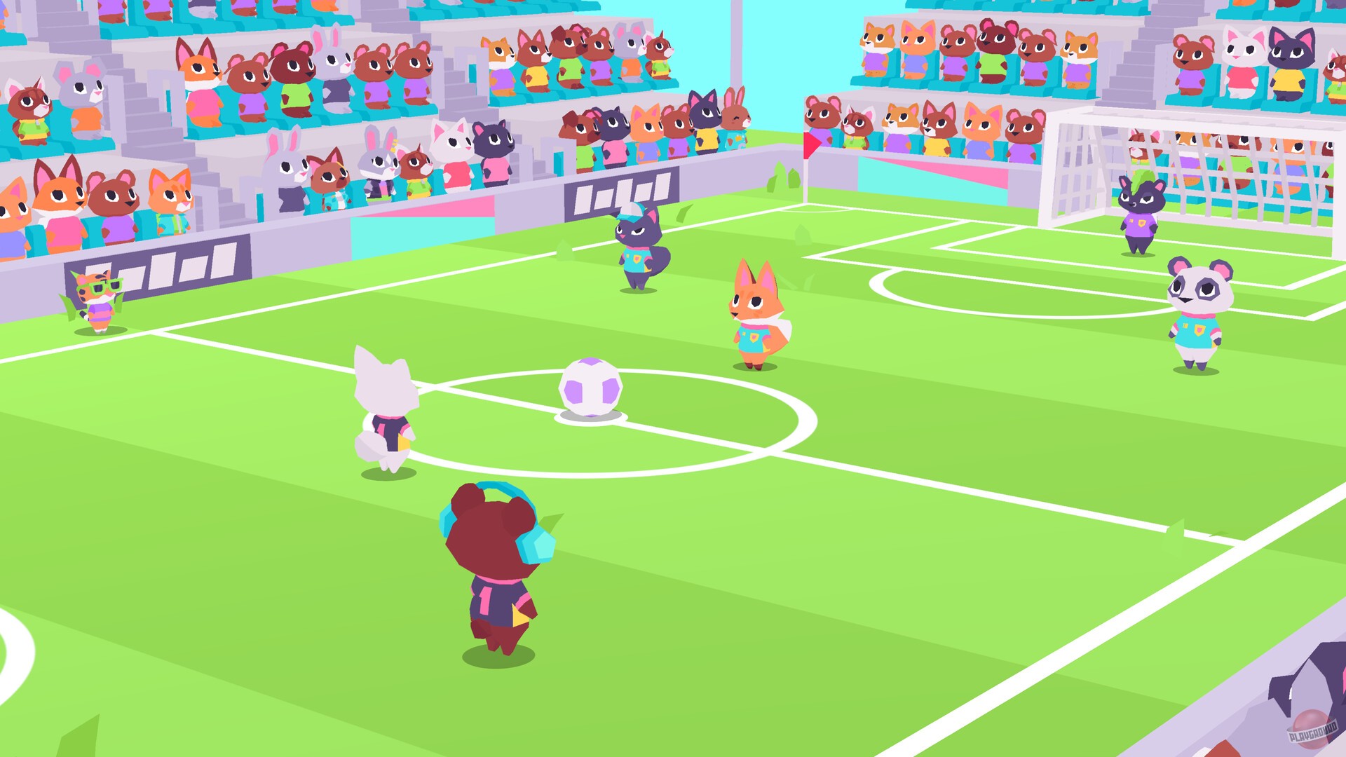 Скриншот из игры Button City Soccer Days - 1