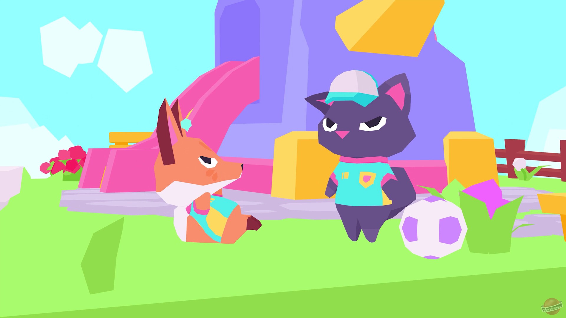 Скриншот из игры Button City Soccer Days - 3