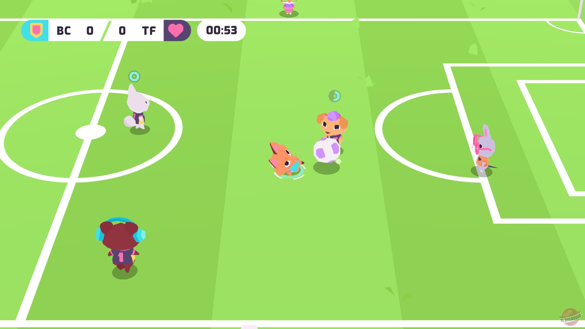 Скриншот из игры Button City Soccer Days - 2