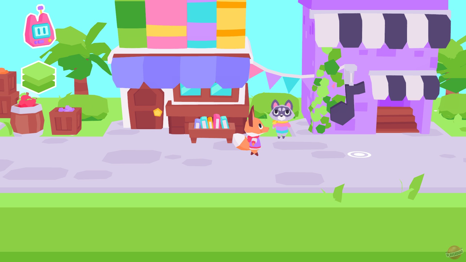 Скриншот из игры Button City - 8