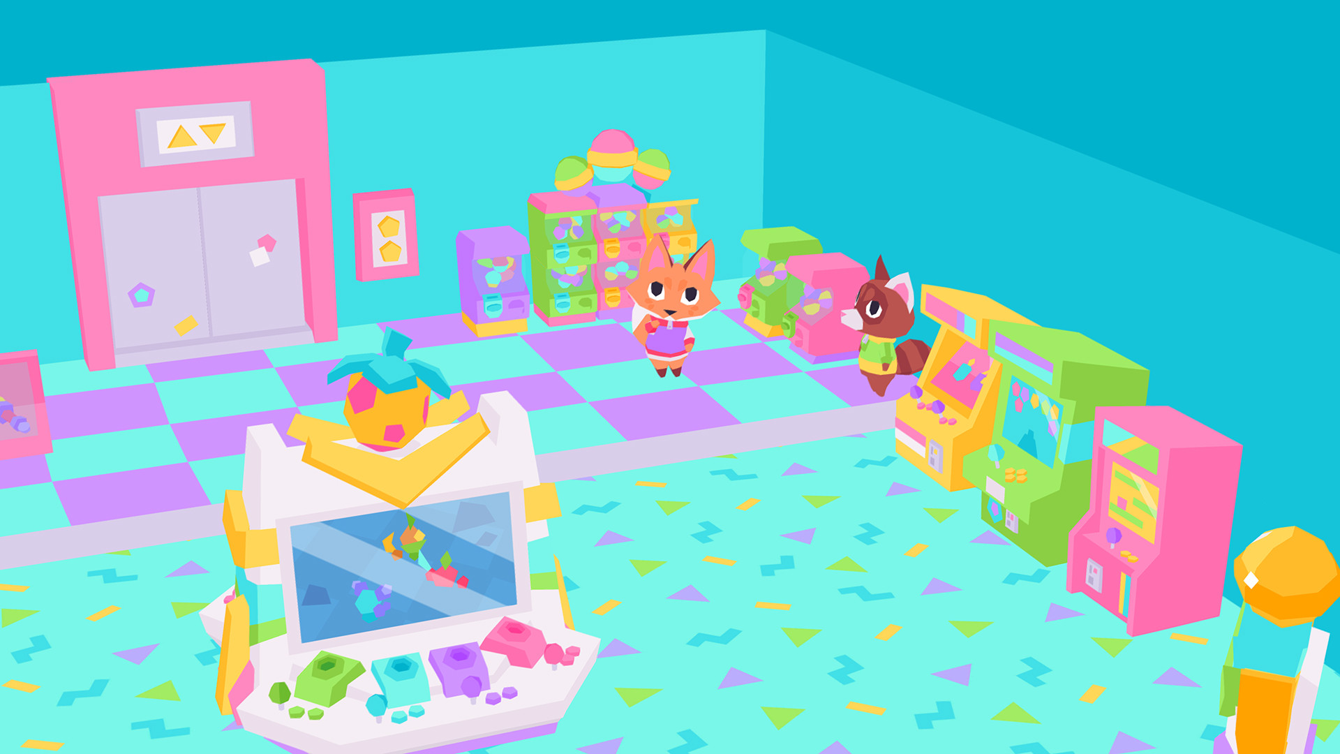 Скриншот из игры Button City - 25