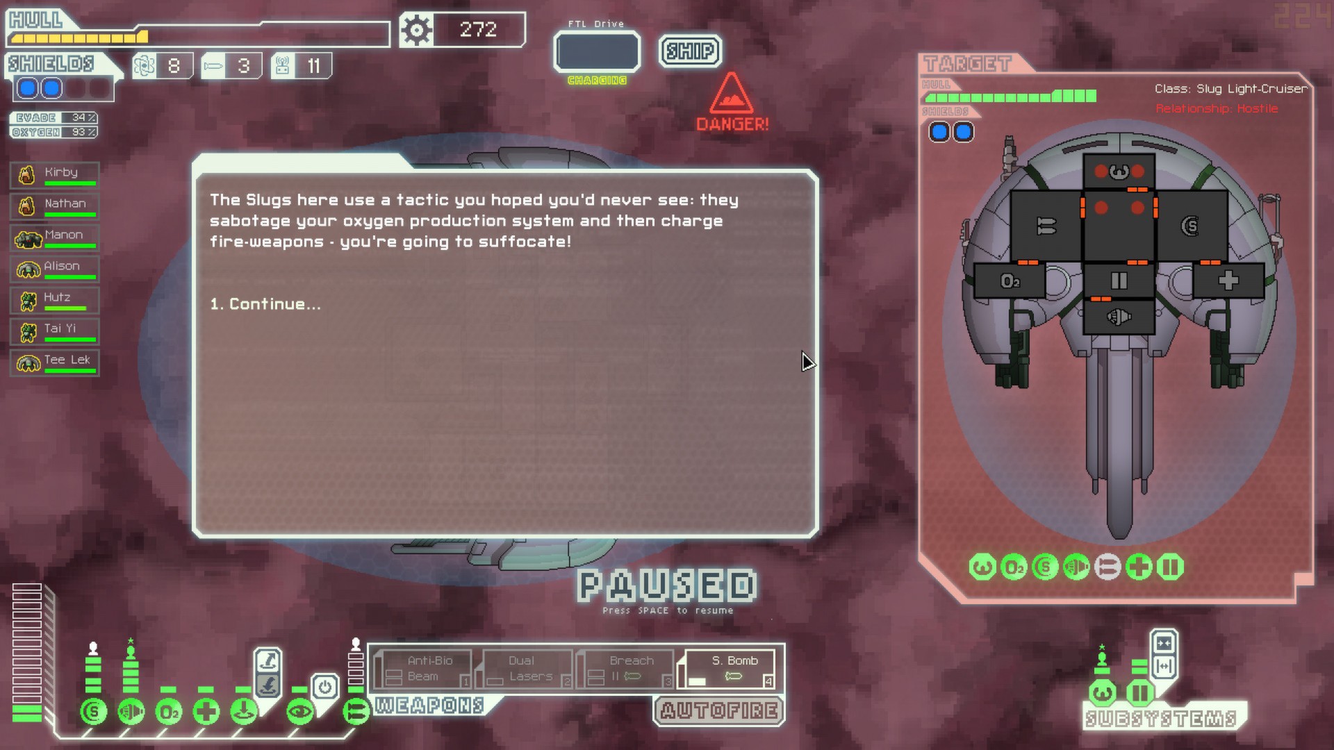Скриншот из игры FTL: Faster Than Light - 76