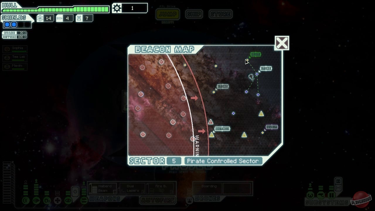 Скриншот из игры FTL: Faster Than Light - 53