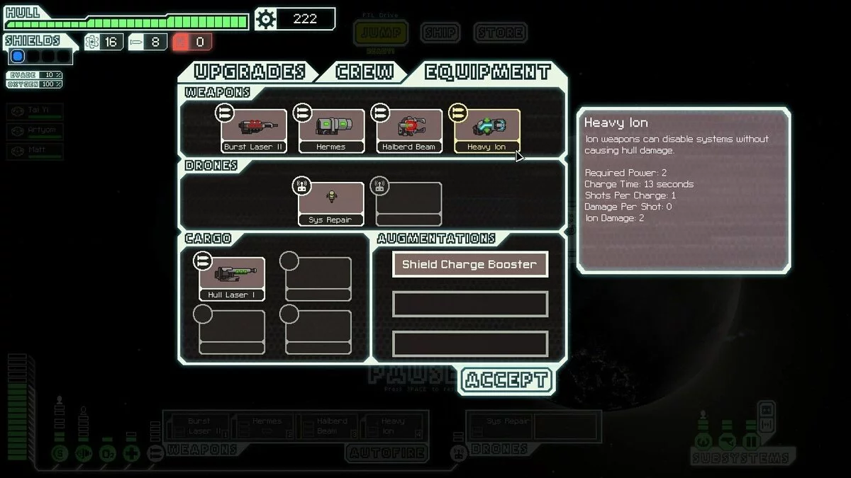 Скриншот из игры FTL: Faster Than Light - 42