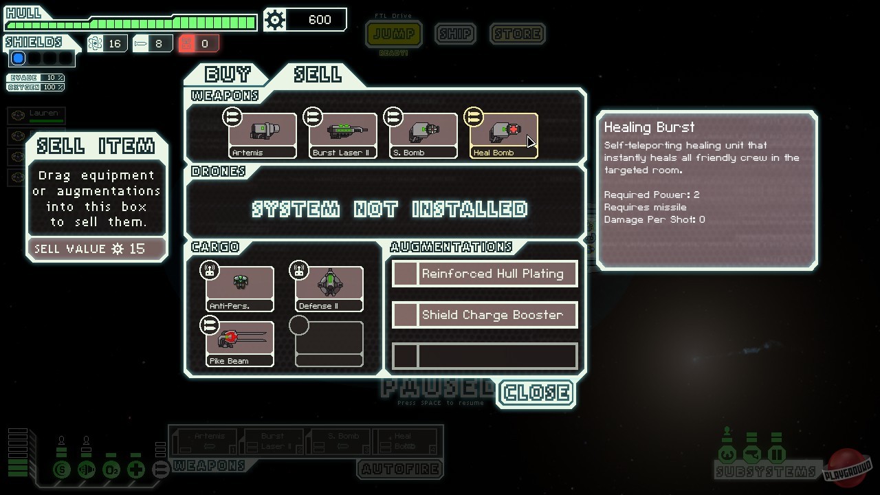 Скриншот из игры FTL: Faster Than Light - 33