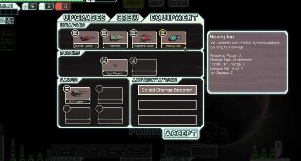 Скриншот из игры FTL: Faster Than Light - 45