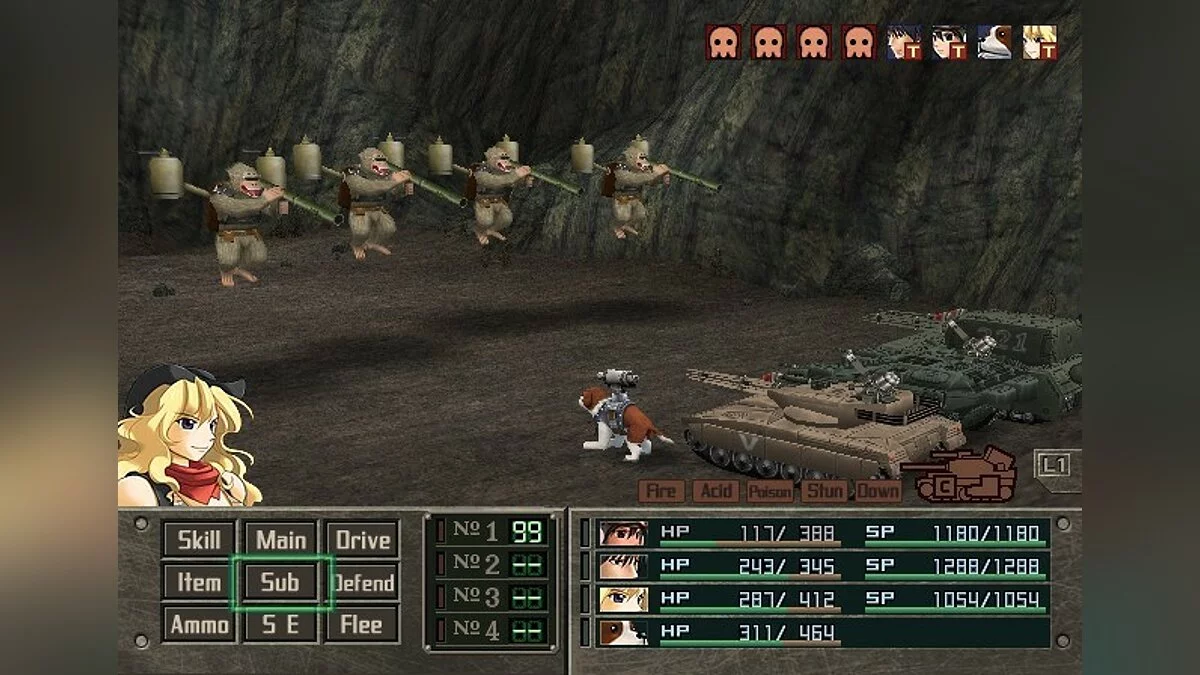 Скриншот из игры Metal Saga - 6