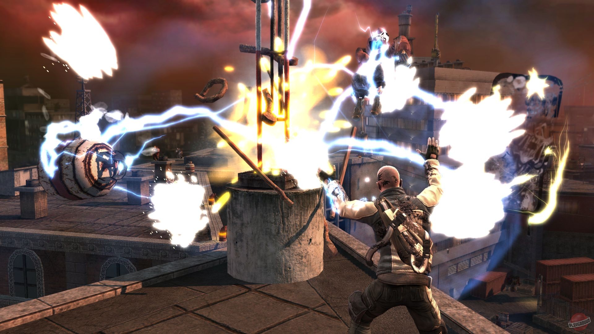 Скриншот из игры Infamous - 8