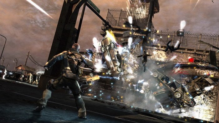 Скриншот из игры Infamous - 1