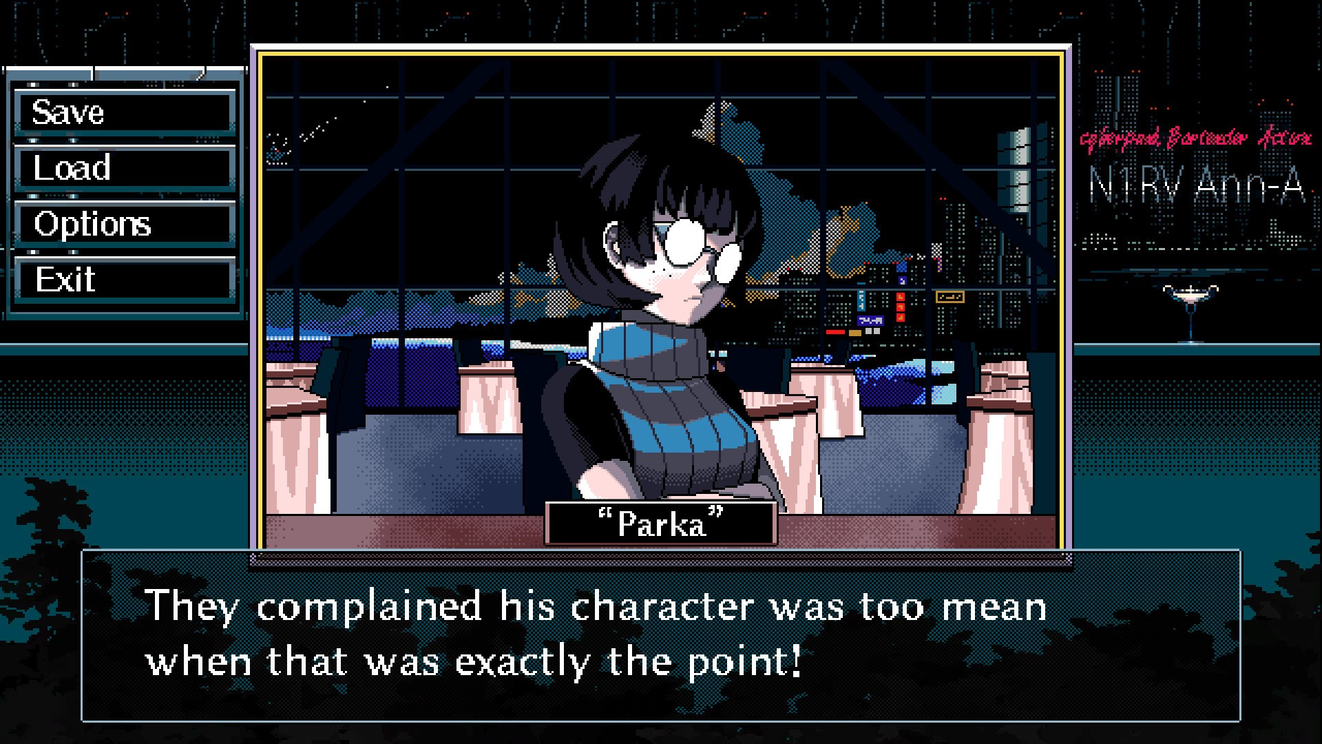 Скриншот из игры N1RV Ann-A: Cyberpunk Bartender Action - 15