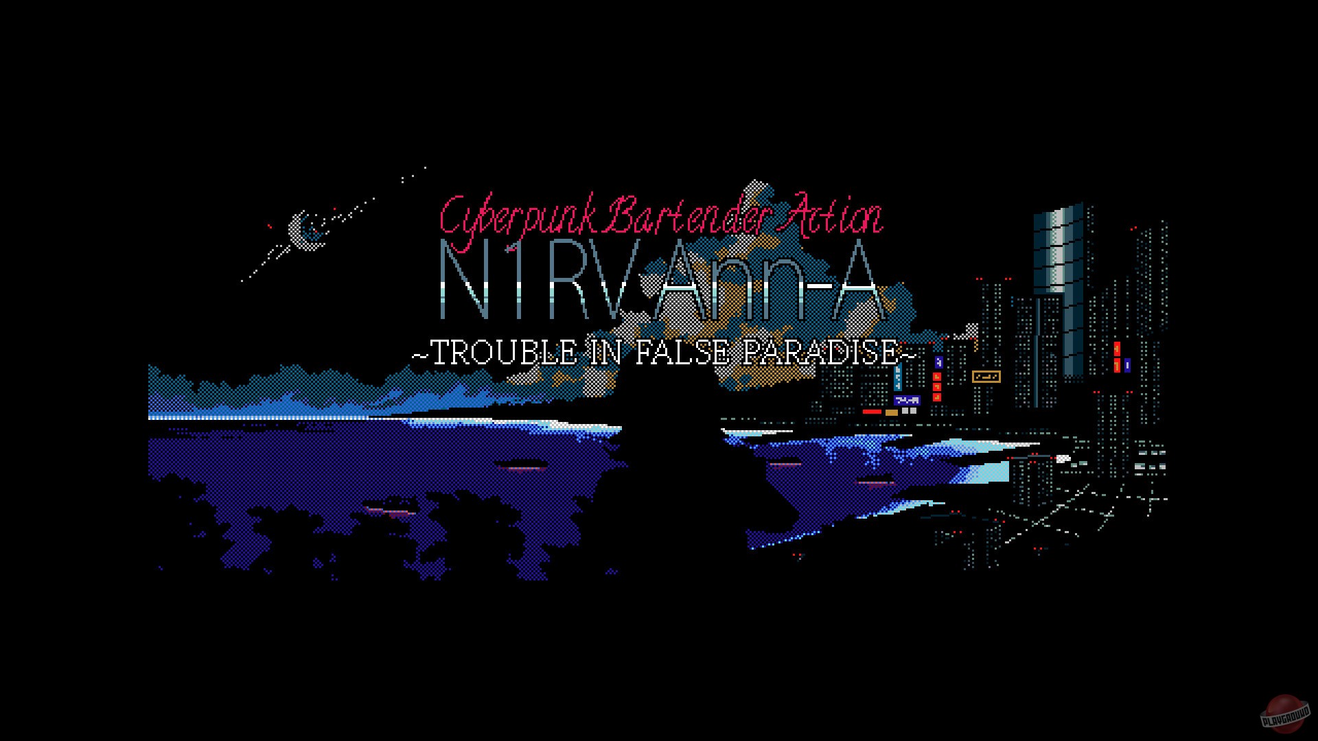 Скриншот из игры N1RV Ann-A: Cyberpunk Bartender Action - 2