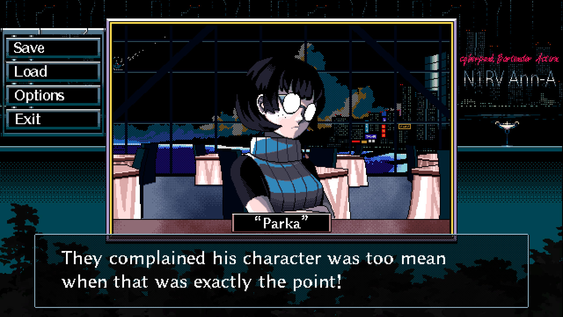 Скриншот из игры N1RV Ann-A: Cyberpunk Bartender Action - 14