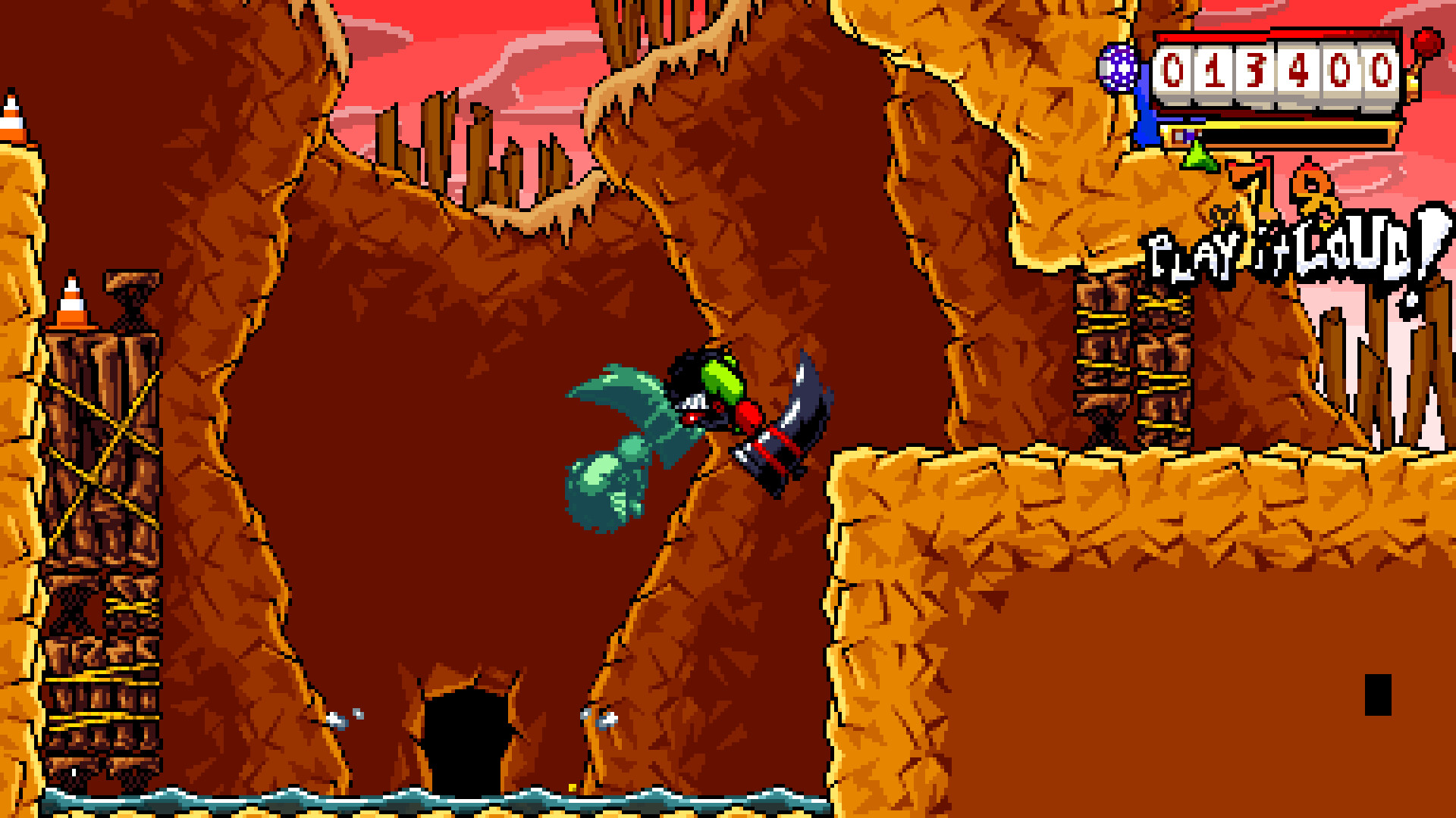 Скриншот из игры AntonBlast - 8