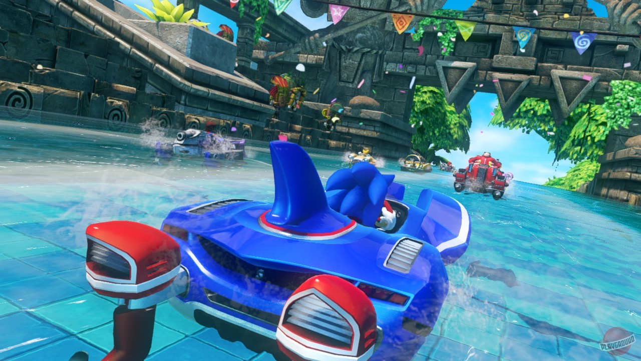 Скриншот из игры Sonic & All-Stars Racing Transformed - 3