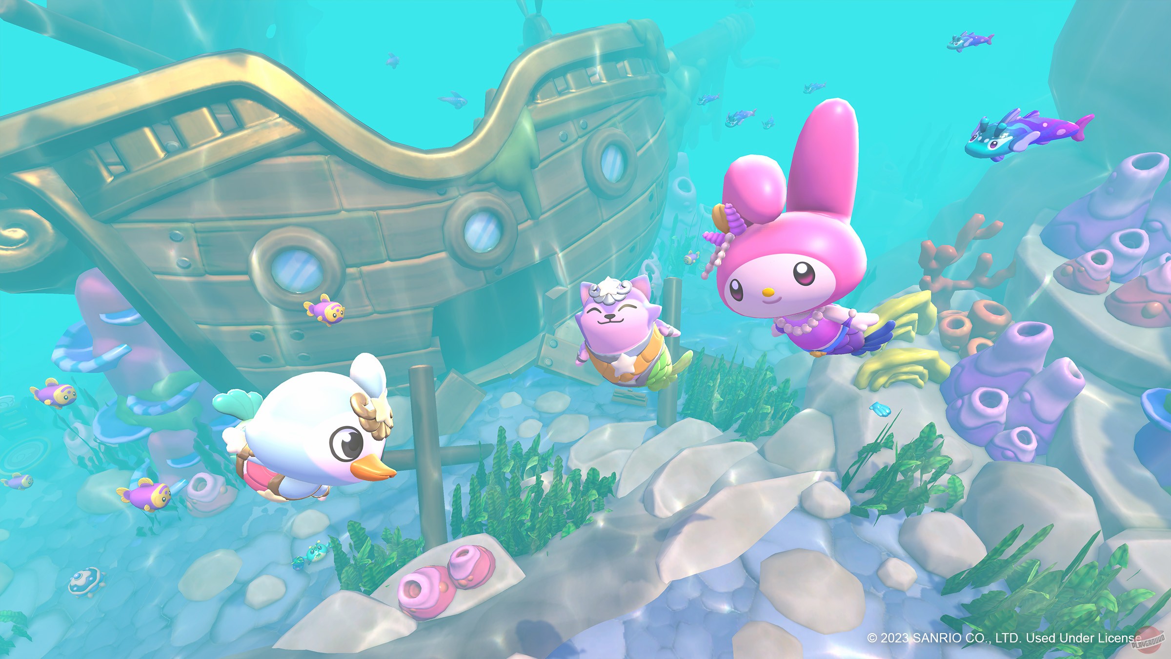 Скриншот из игры Hello Kitty: Island Adventure - 2