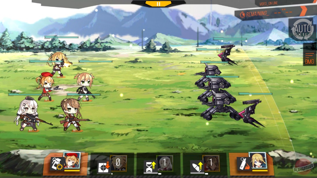 Скриншот из игры Girls' Frontline - 3