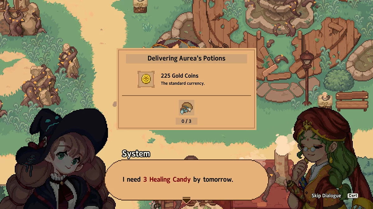 Скриншот из игры Little Witch in the Woods - 25