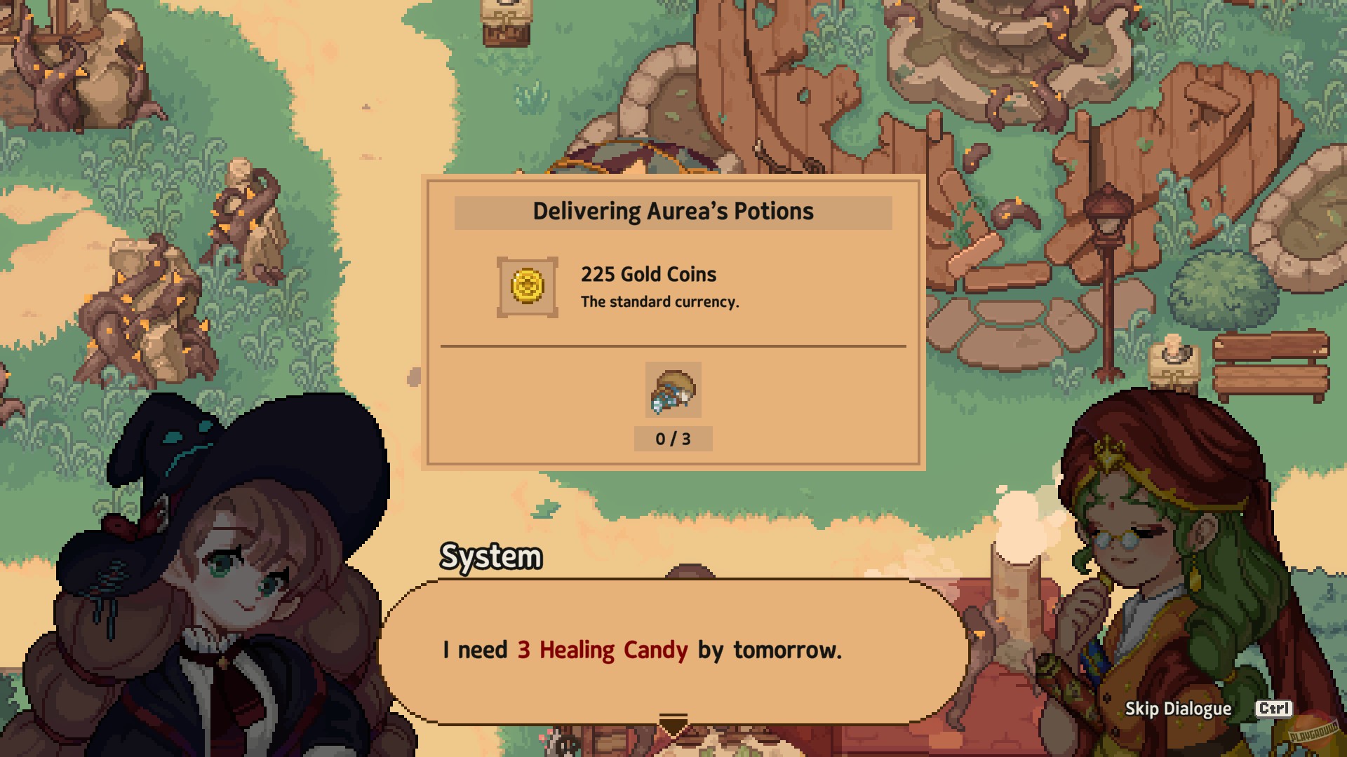 Скриншот из игры Little Witch in the Woods - 36