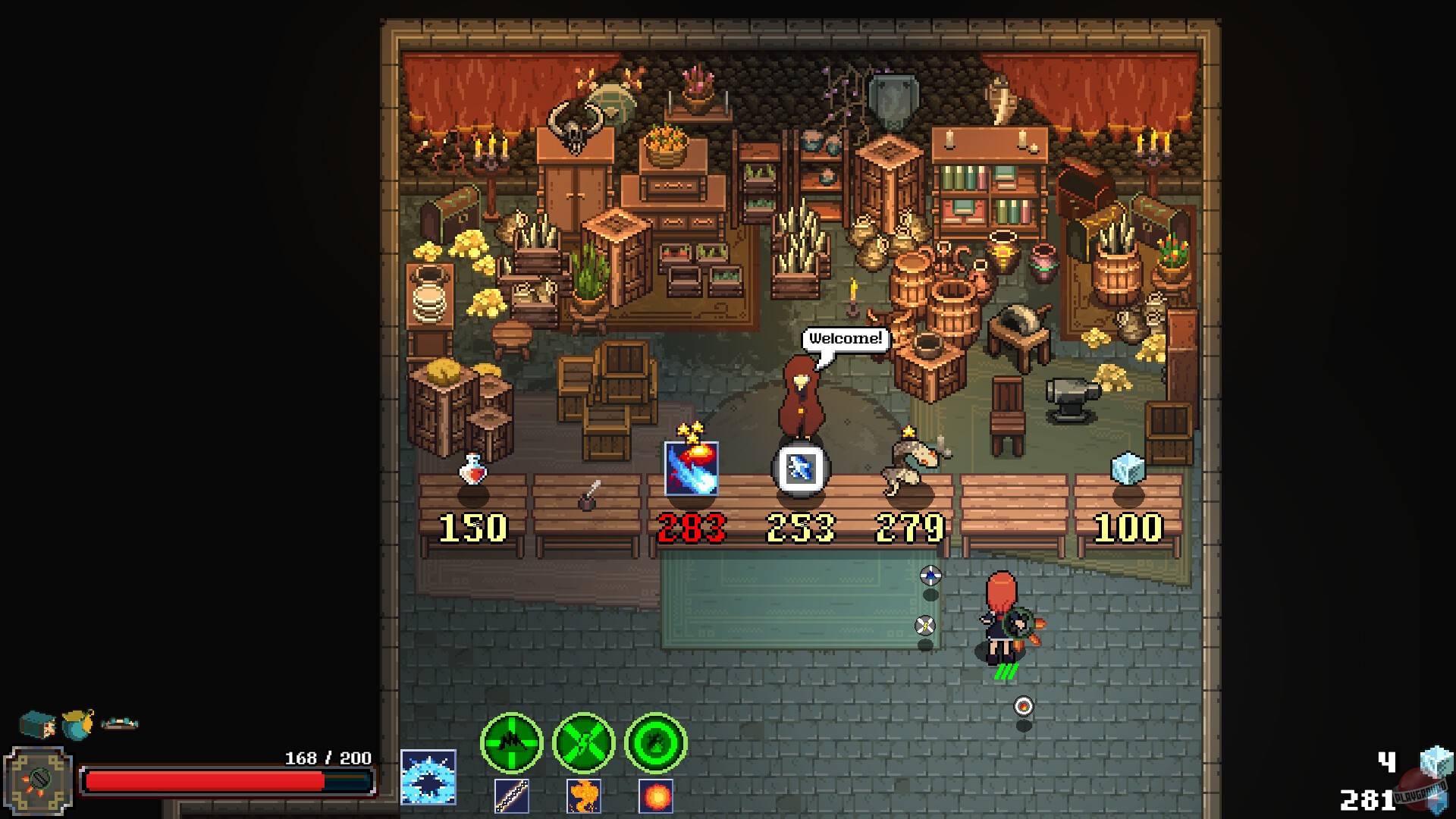 Скриншот из игры Spell Disk - 9