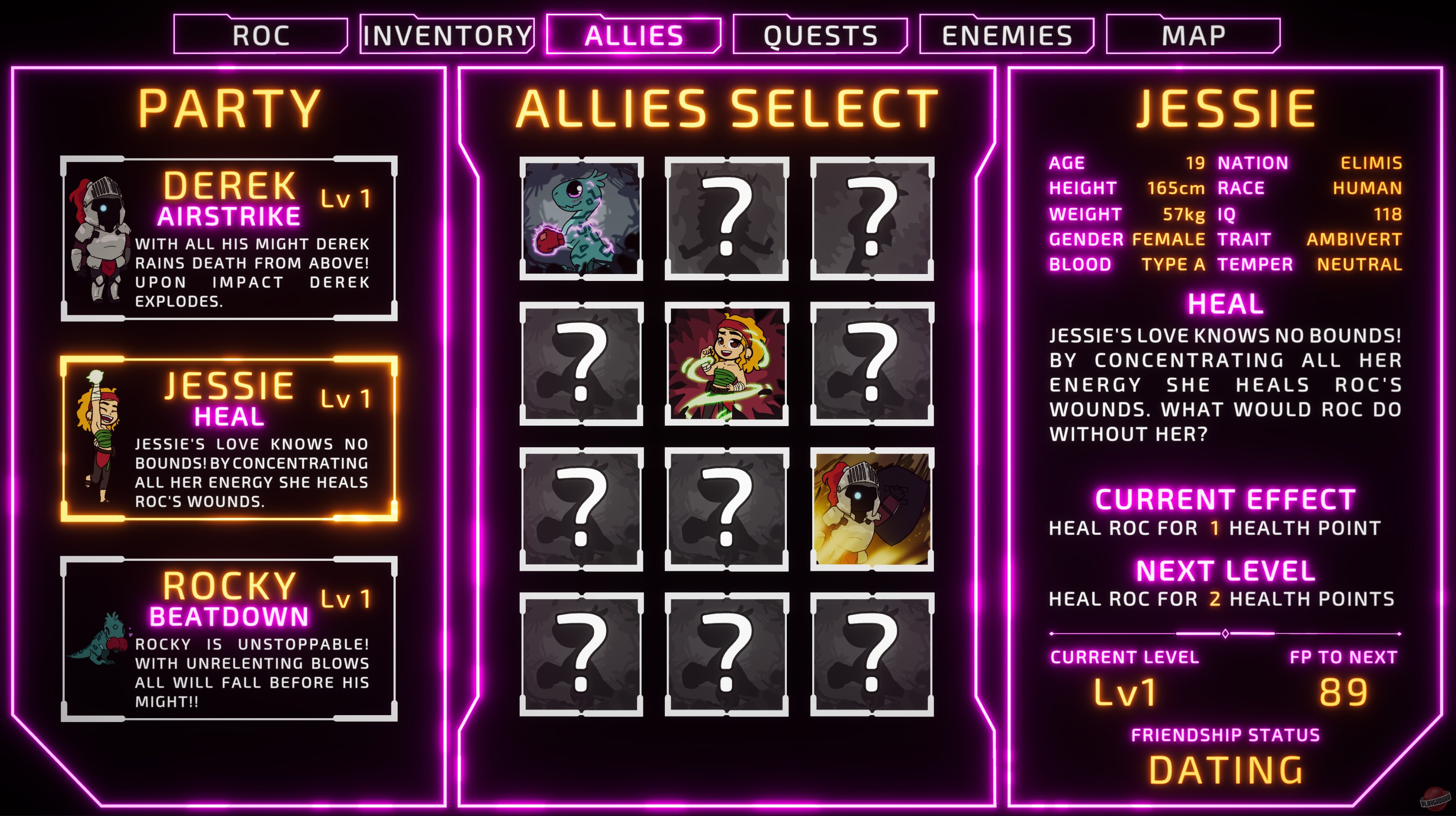 Скриншот из игры Roc's Odyssey - 2