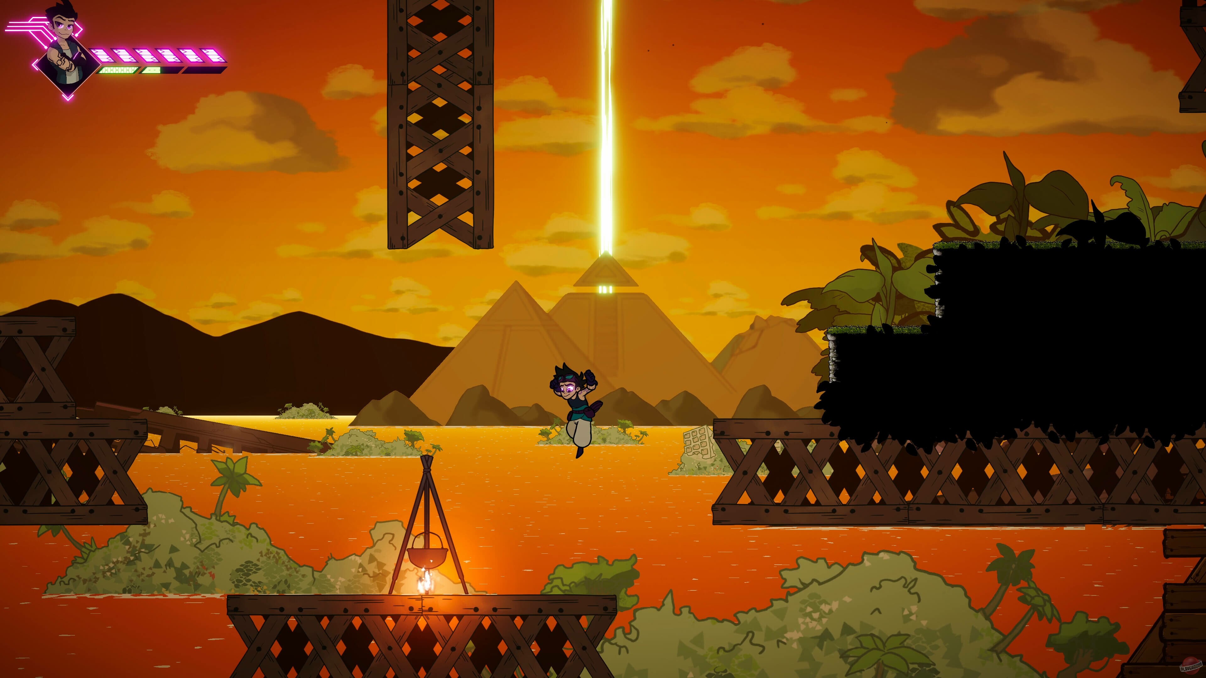 Скриншот из игры Roc's Odyssey - 5