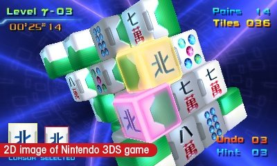 Скриншот из игры Mahjong Cub3D - 9