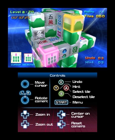 Скриншот из игры Mahjong Cub3D - 17