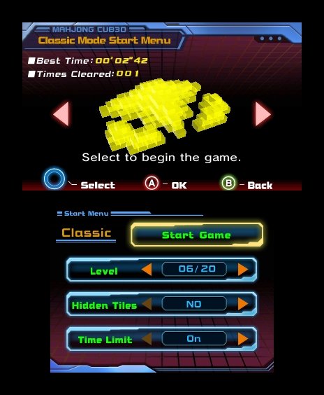 Скриншот из игры Mahjong Cub3D - 24