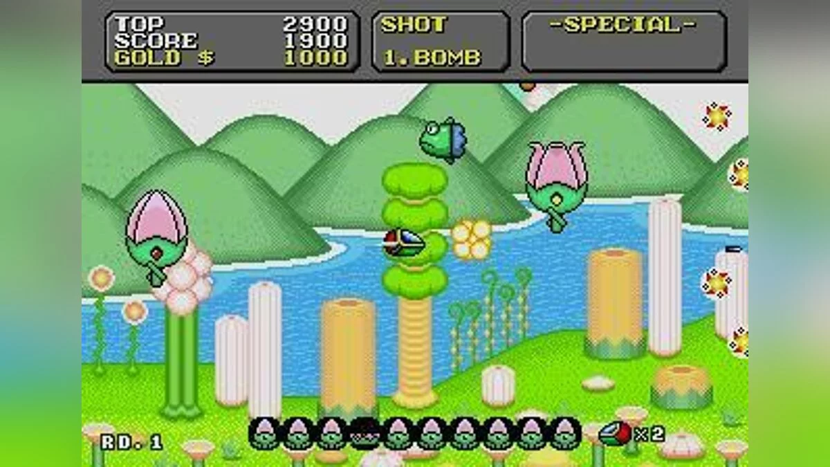 Скриншот из игры Super Fantasy Zone - 3