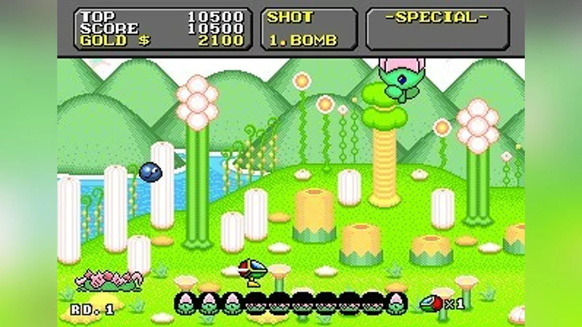 Скриншот из игры Super Fantasy Zone - 9