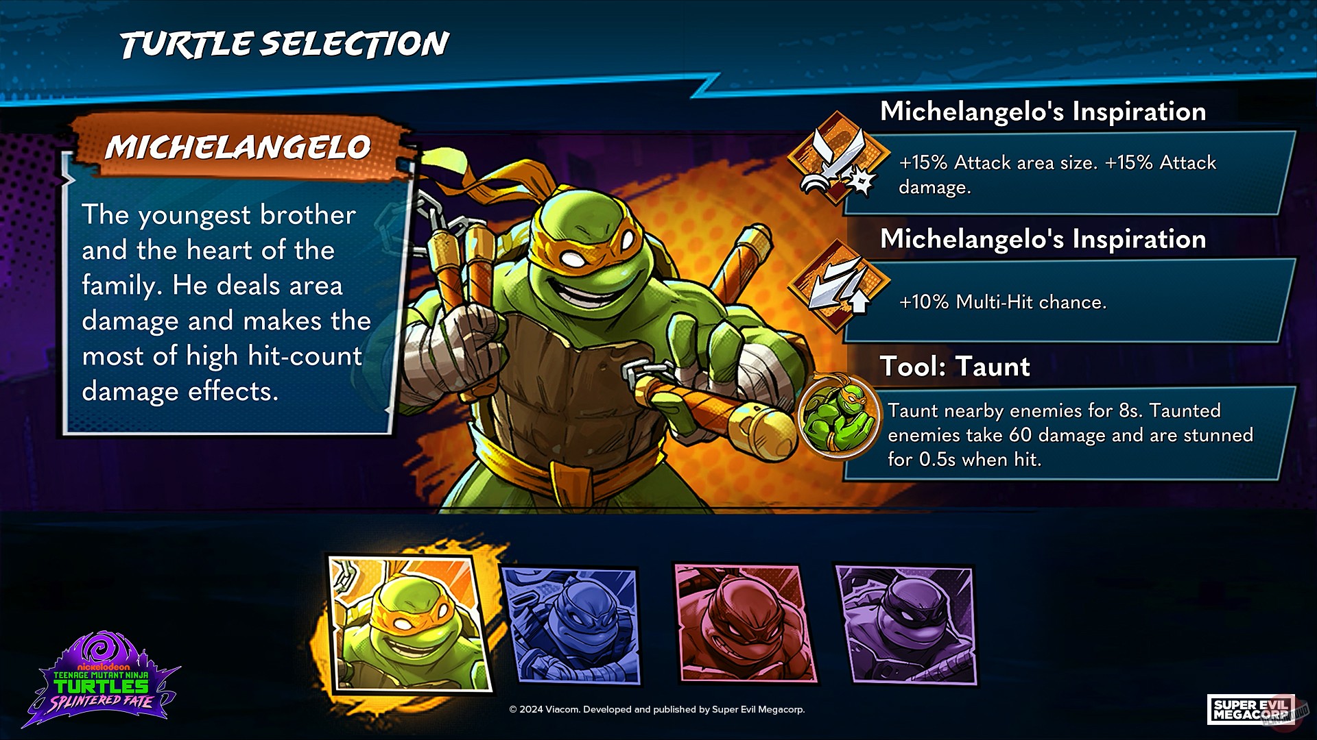 Скриншот из игры Teenage Mutant Ninja Turtles: Splintered Fate - 1