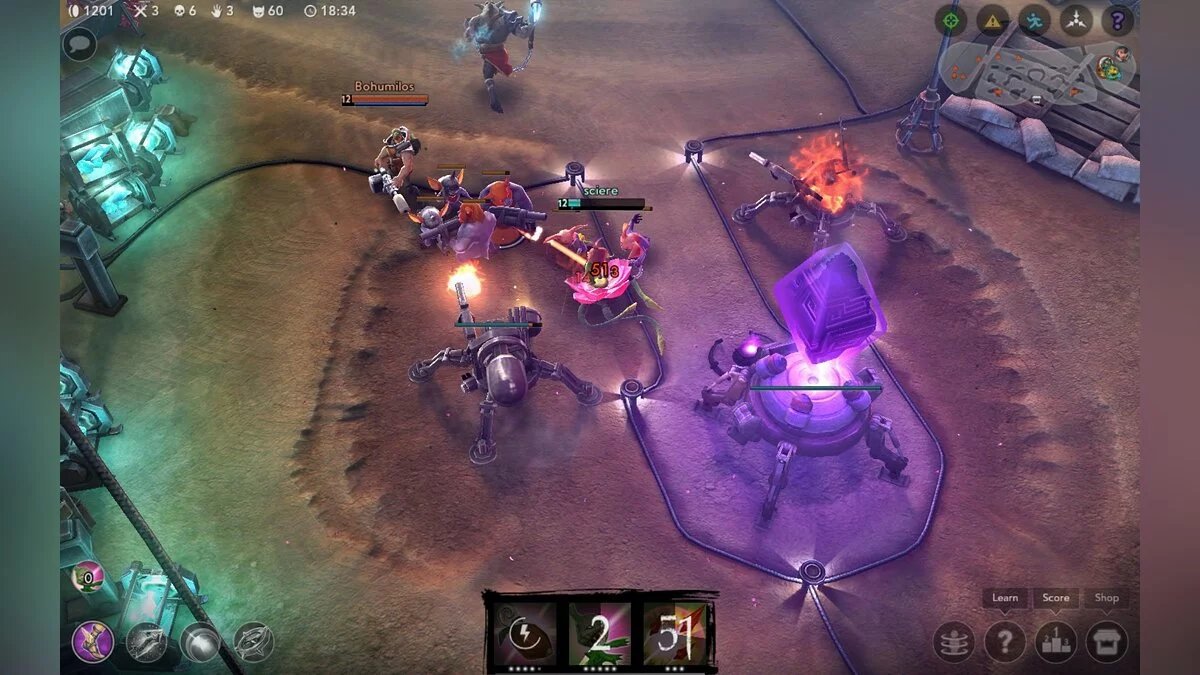 Скриншот из игры Vainglory - 24