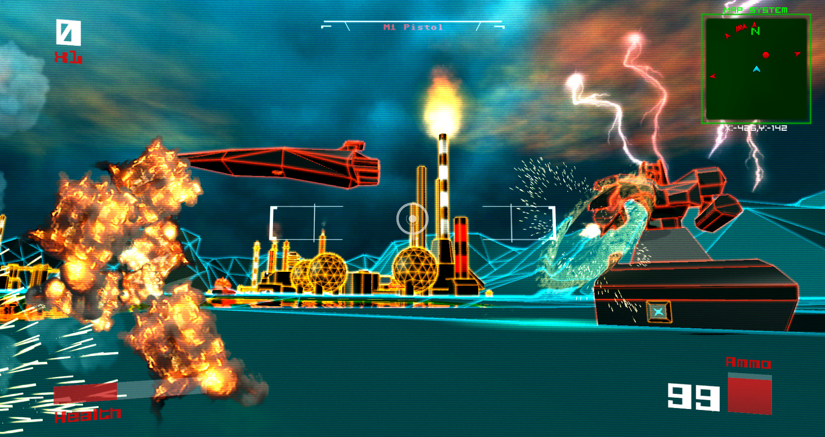 Скриншот из игры Vektor Wars - 75