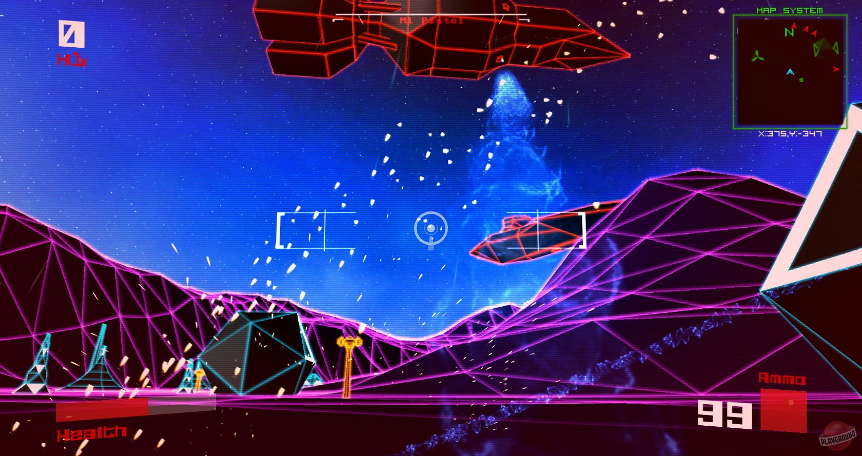 Скриншот из игры Vektor Wars - 3