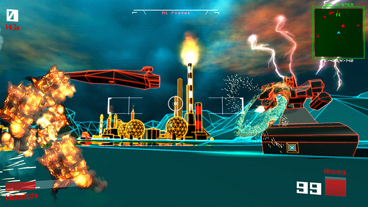 Скриншот из игры Vektor Wars - 26