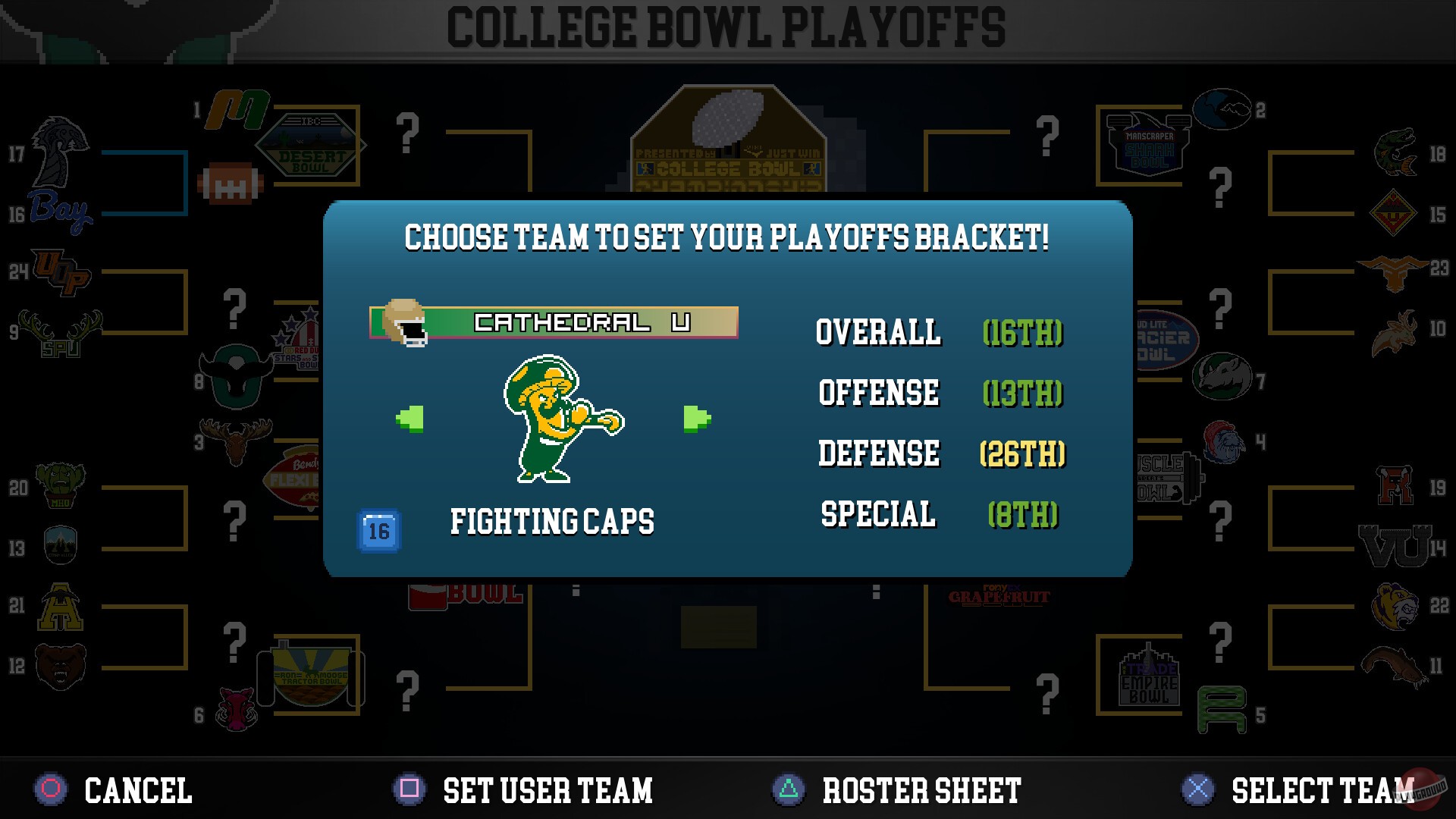 Скриншот из игры College Bowl - 7