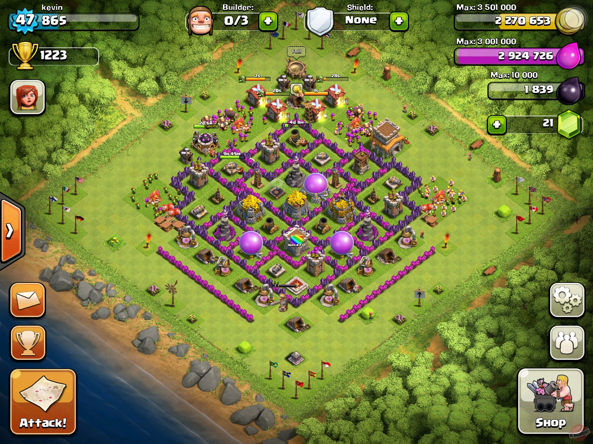 Скриншот из игры Clash of Clans - 24