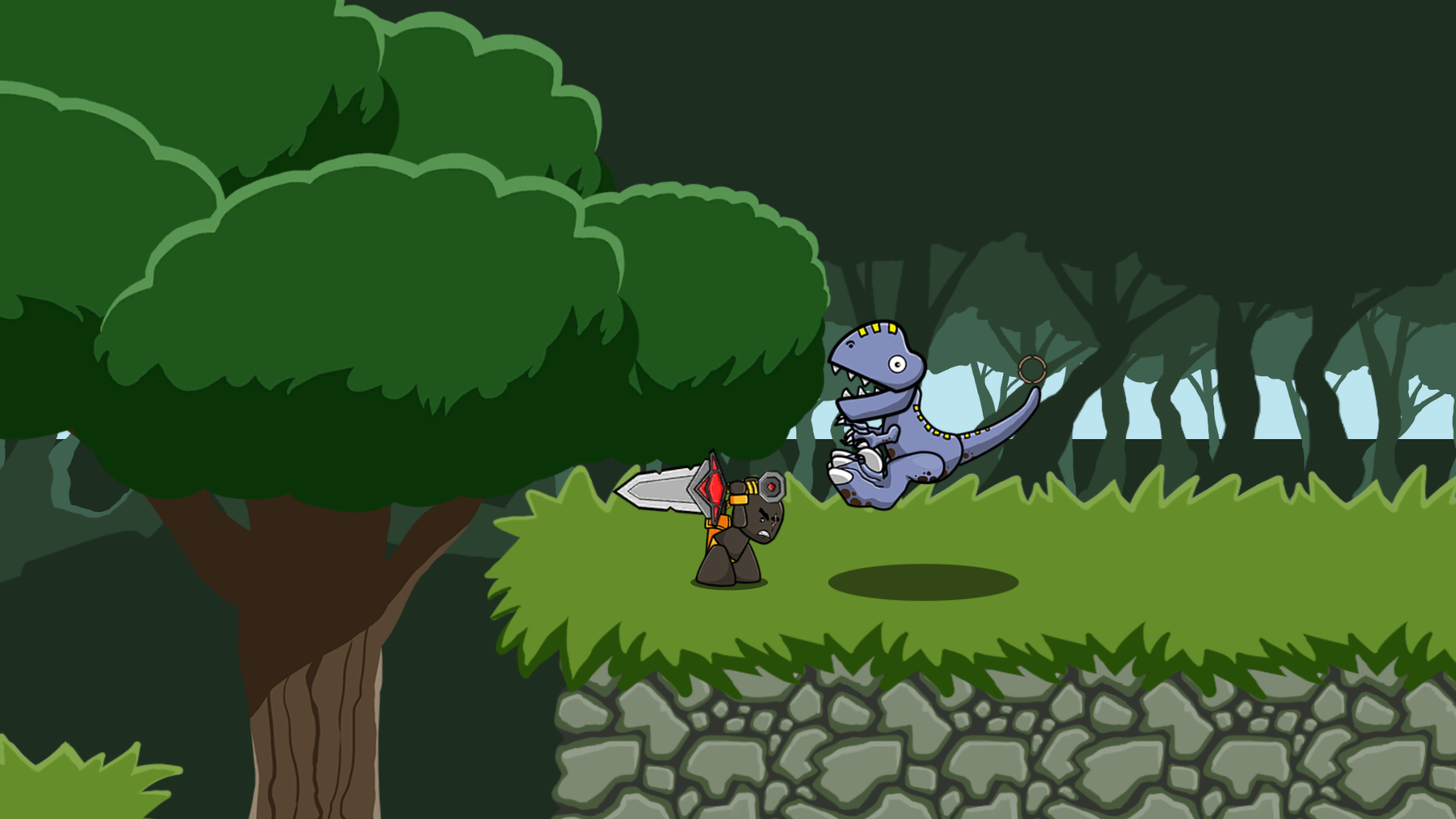 Скриншот из игры Super Dino Hunter - 2
