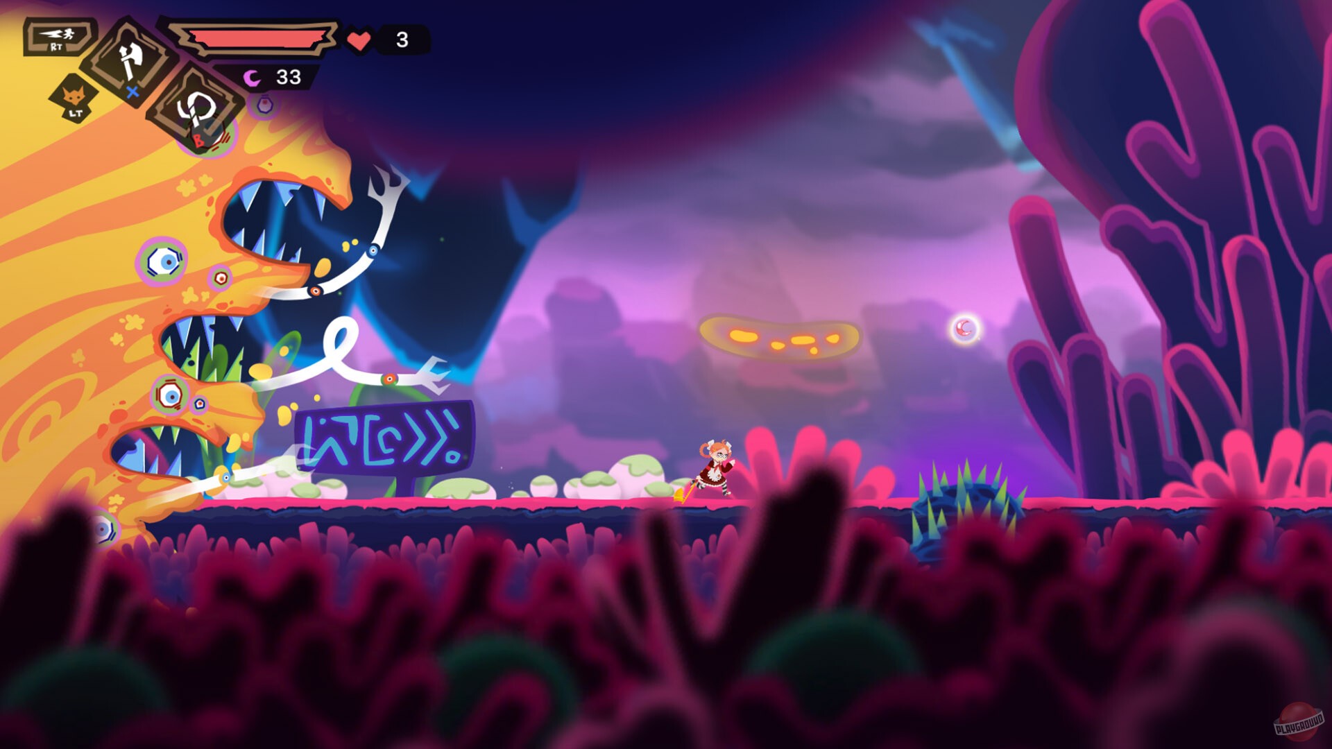 Скриншот из игры JustAxe - 20