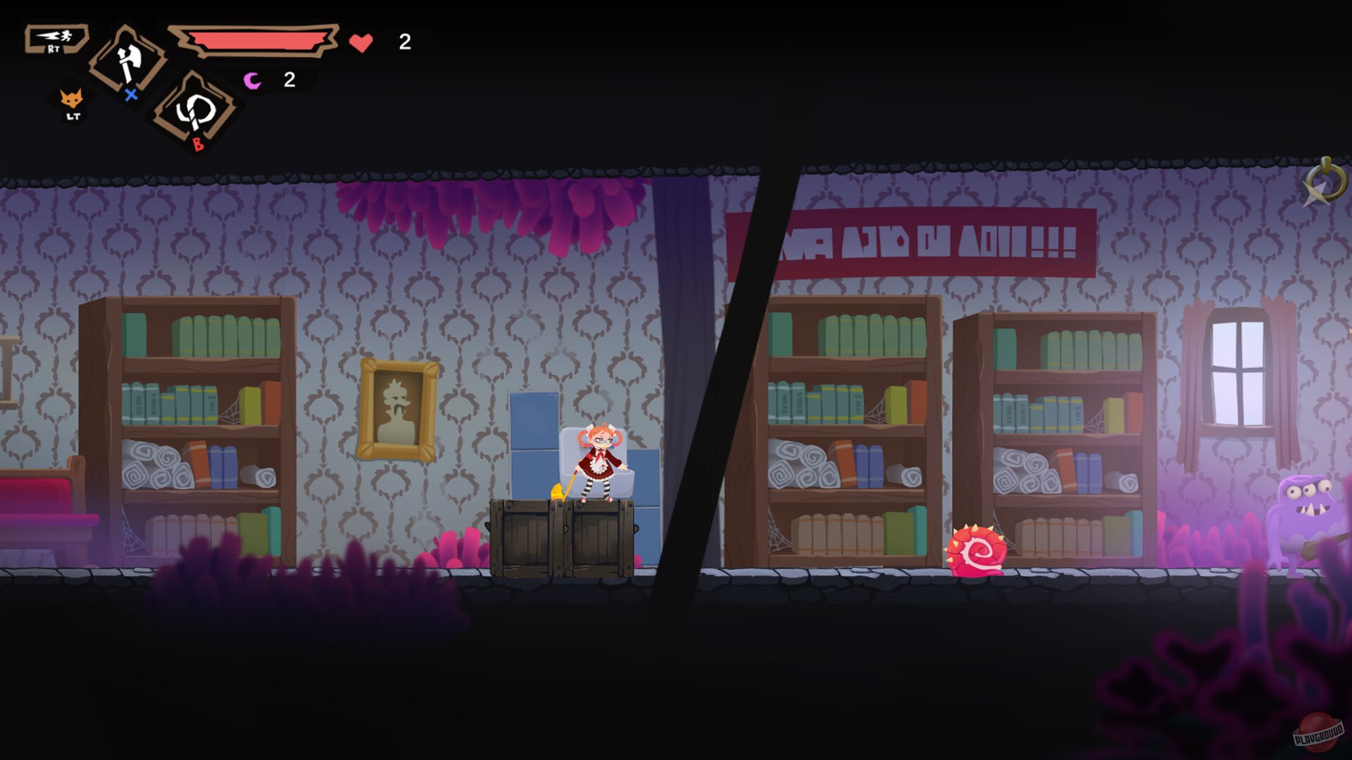 Скриншот из игры JustAxe - 27