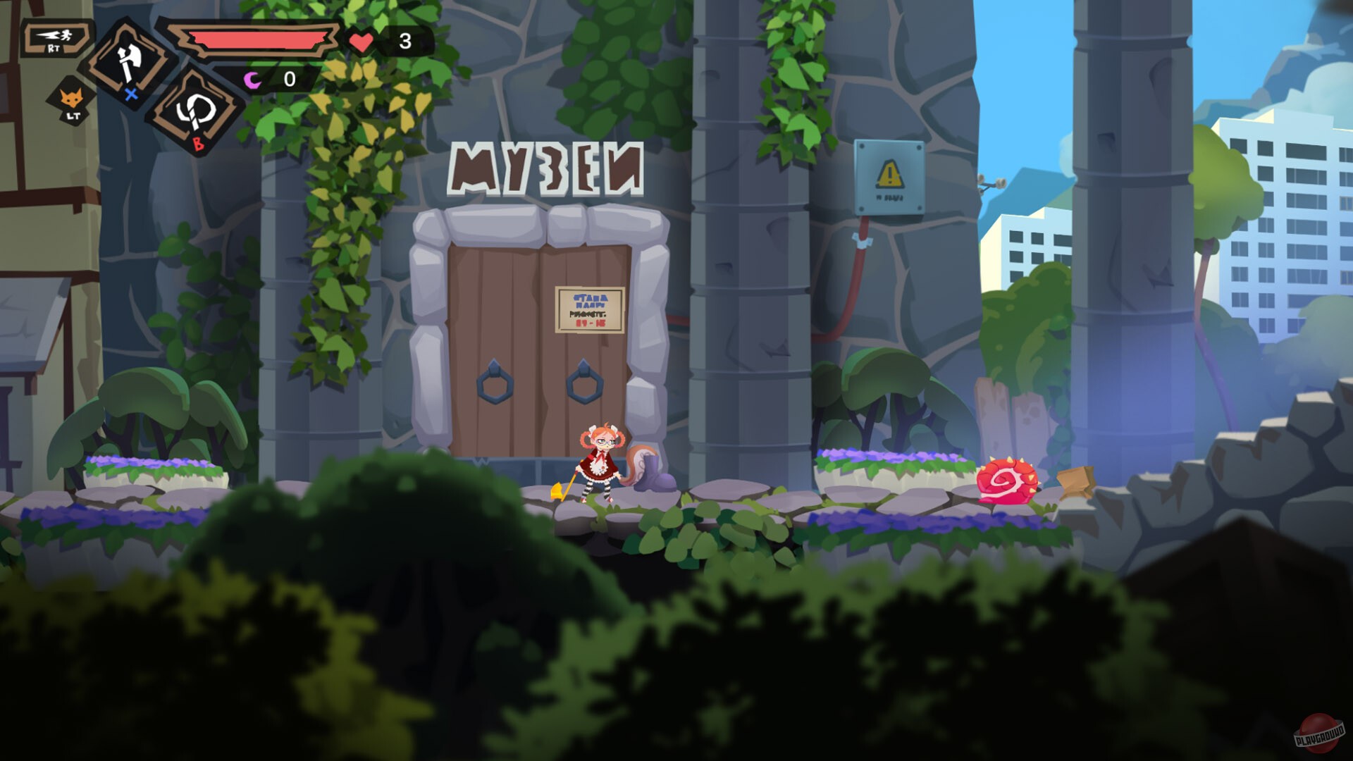 Скриншот из игры JustAxe - 23