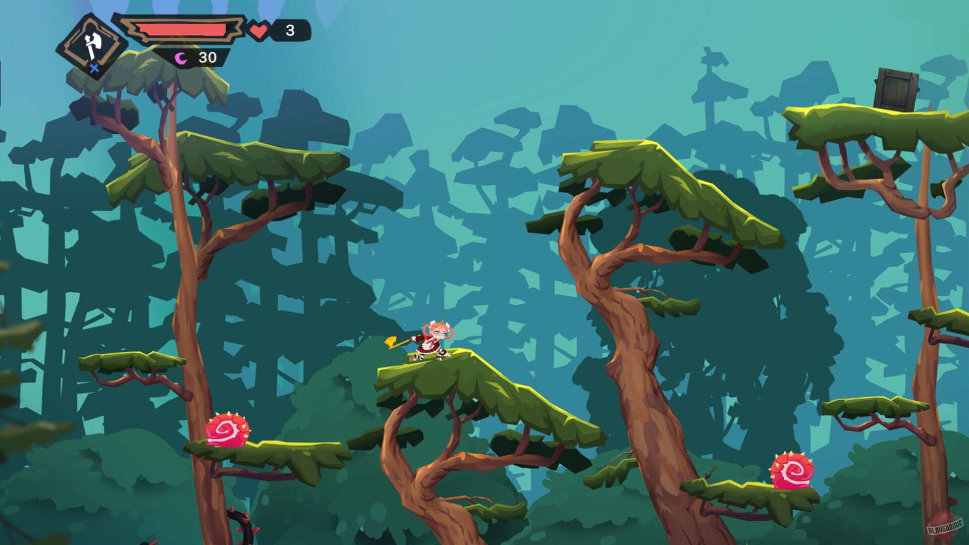 Скриншот из игры JustAxe - 3