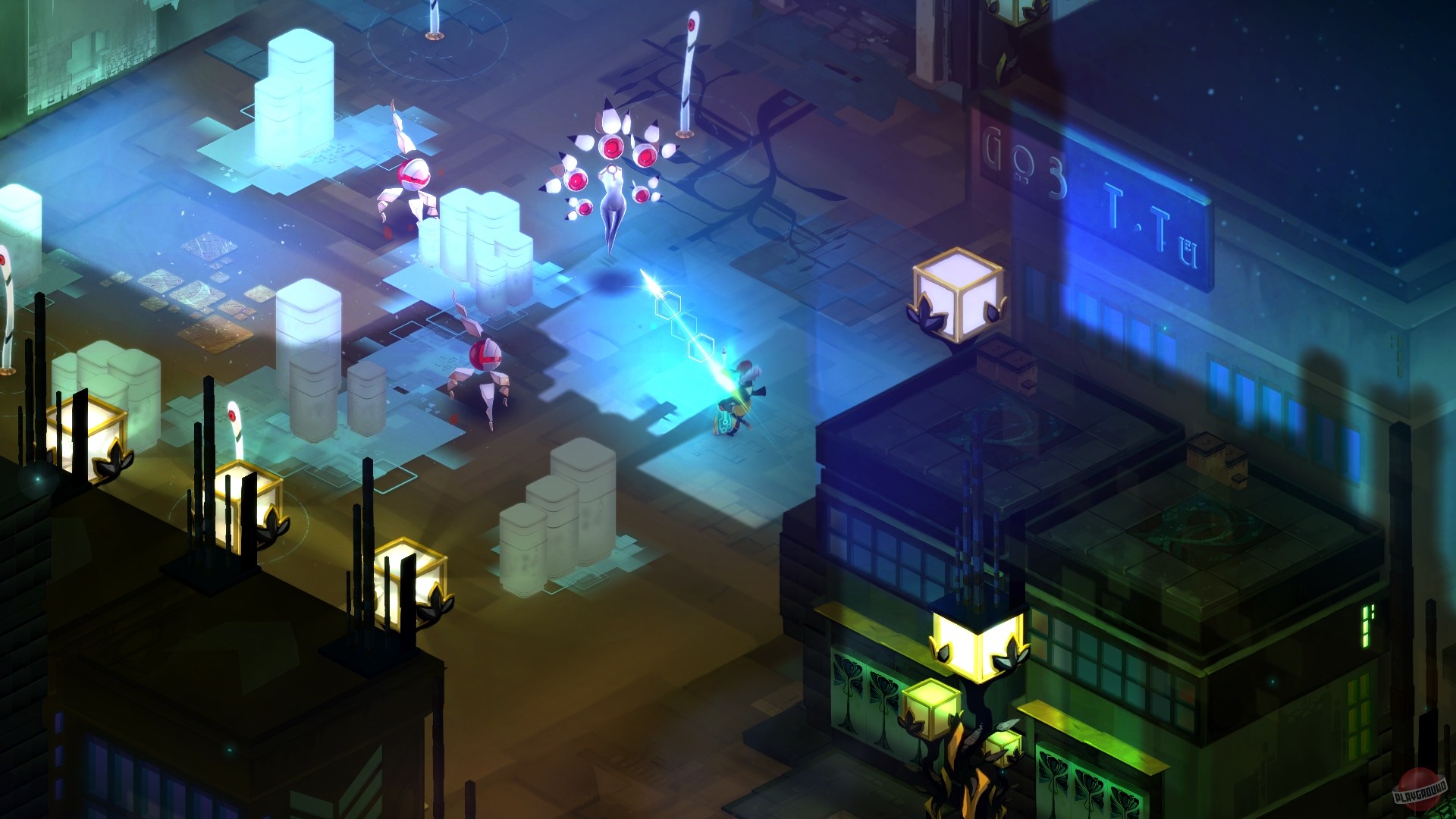 Скриншот из игры Transistor - 25