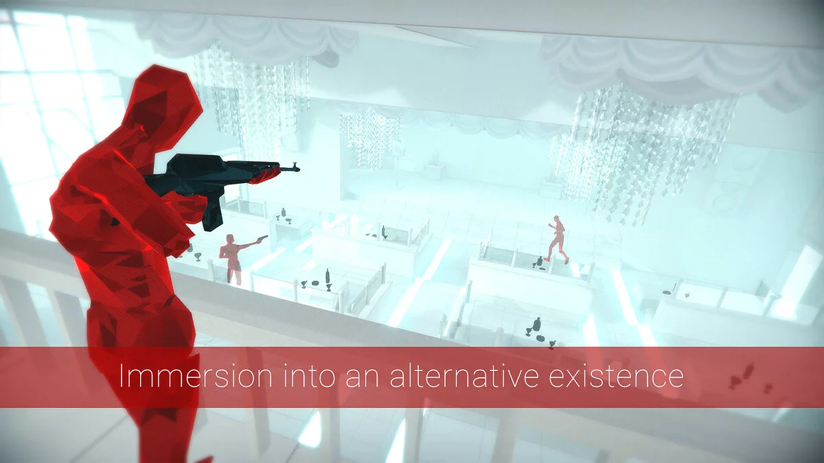 Скриншот из игры SUPERHOT JP - 1