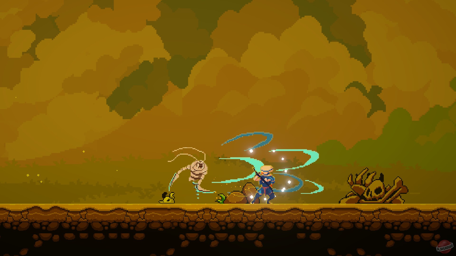 Скриншот из игры Thunder Ronin - 2