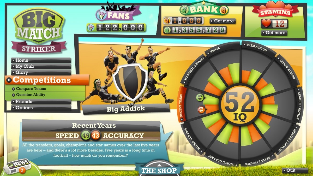 Скриншот из игры Big Match Striker - 12