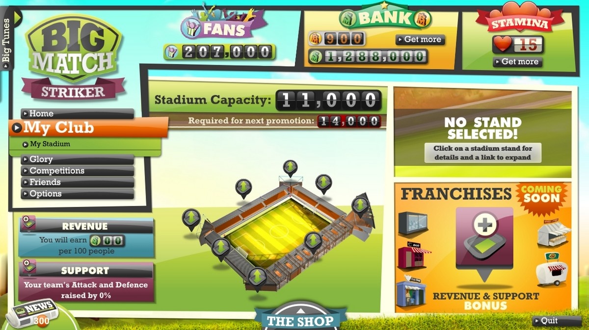 Скриншот из игры Big Match Striker - 9